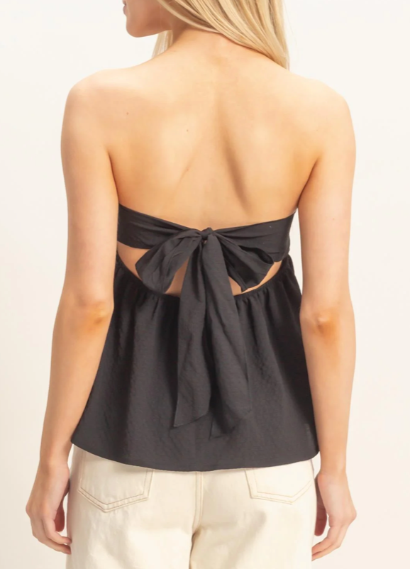Alex Smocked Tube Top*