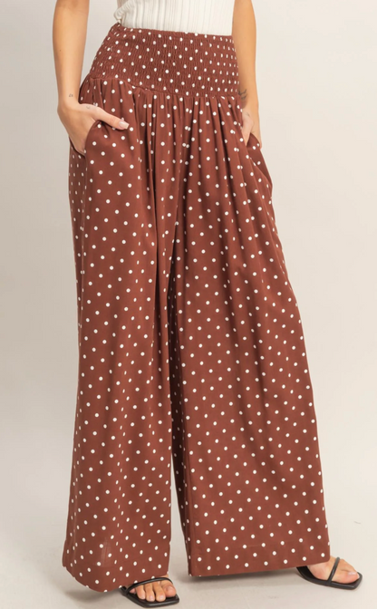 Rebecca Polka Dot Pant* (Two Colors)