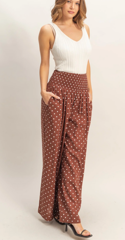 Rebecca Polka Dot Pant* (Two Colors)