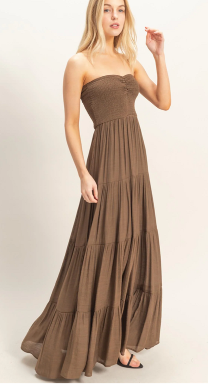 Nicola Maxi Dress (Three Colors)*
