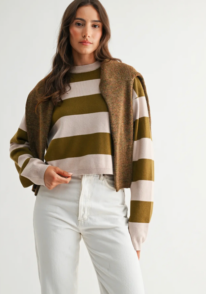 Olivia Stripe Sweater