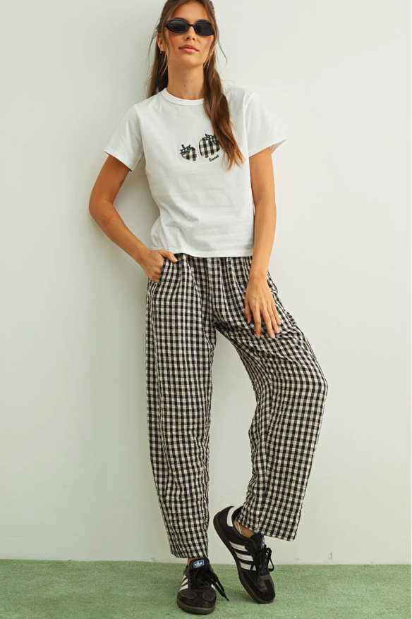 Wynter Gingham Pant