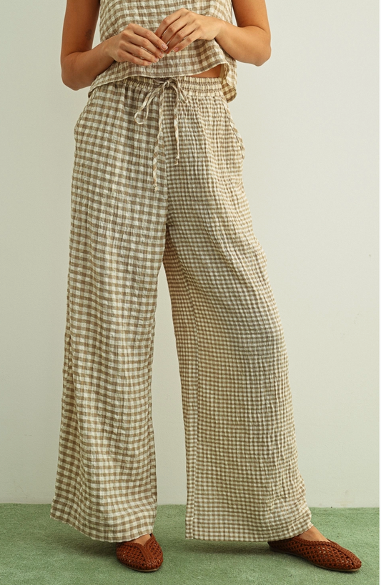 Marley Mixed Gingham Pants