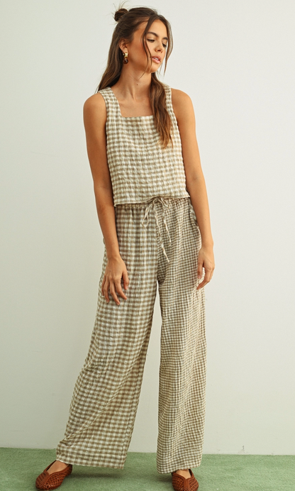 Marley Gingham Top