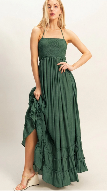 Frida Maxi Dress (Three Colors)