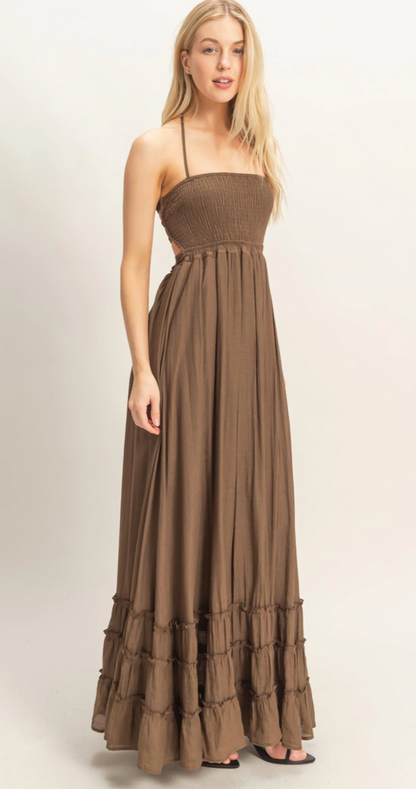 Frida Maxi Dress (Three Colors)