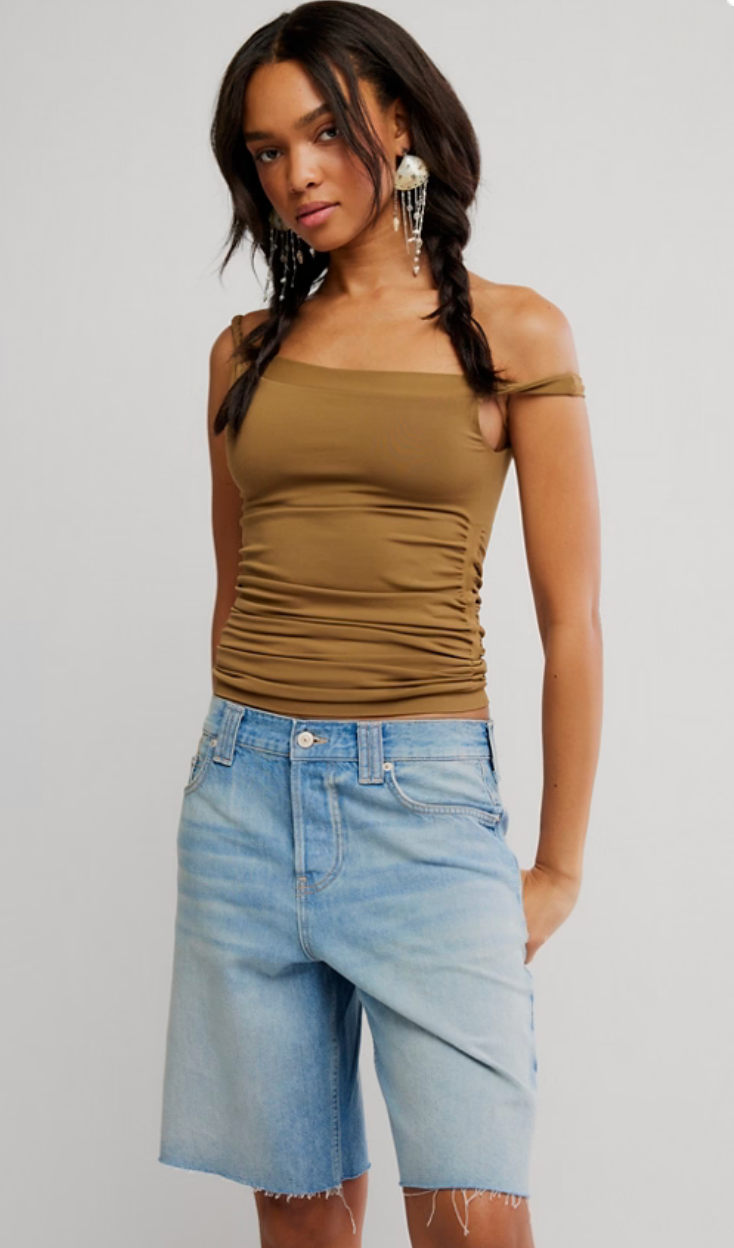 Round Two Asymm Tank (Two Colors)*