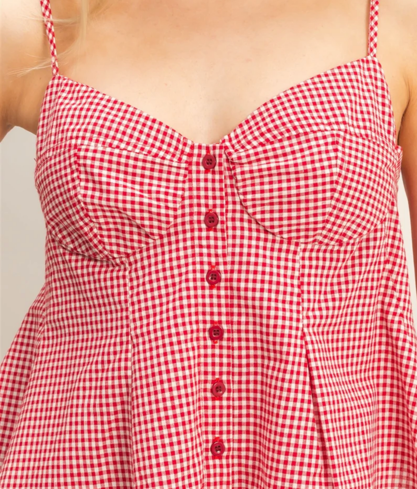 Hailee Gingham Camisole