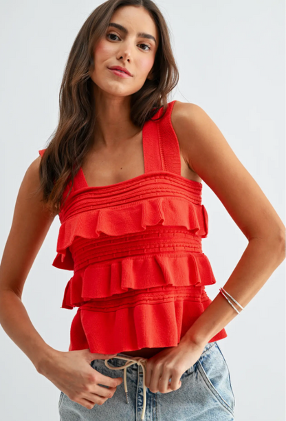 Becca Ruffled Top