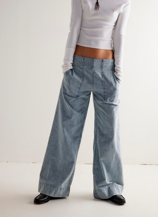 Breezy Denim Pull On