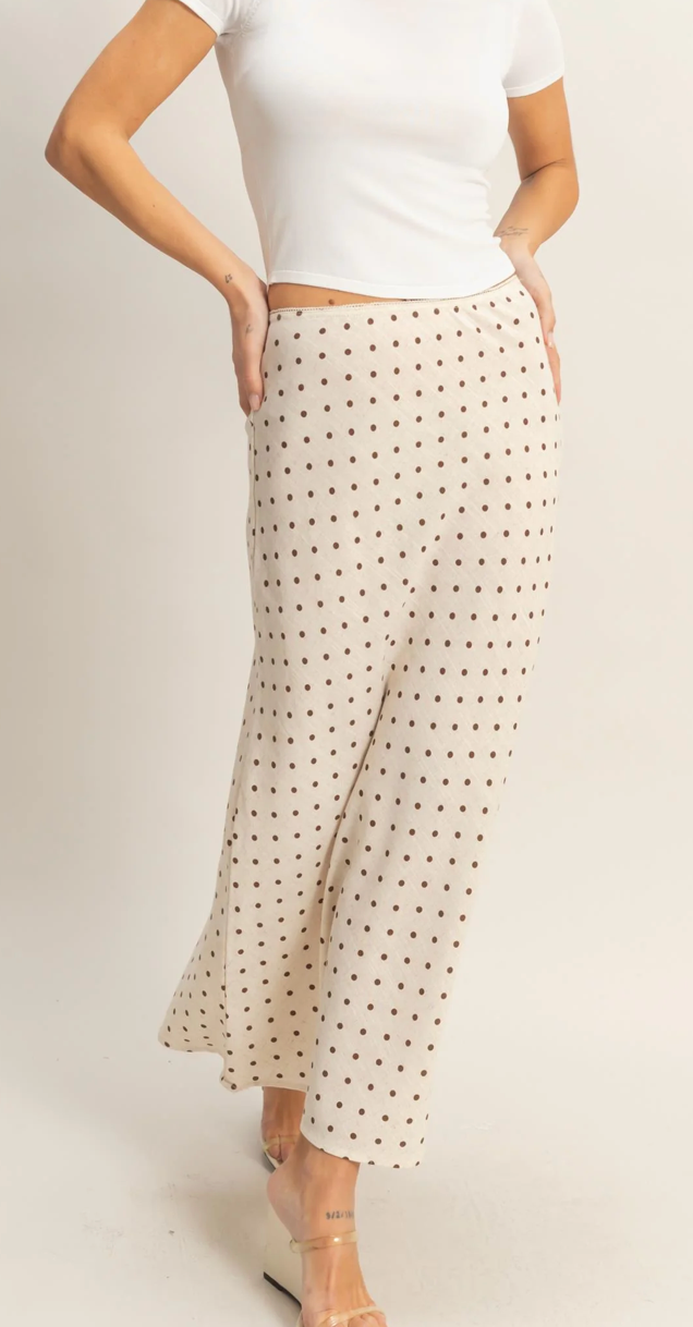 Blakely Polka Dot Skirt (Three Colors)*