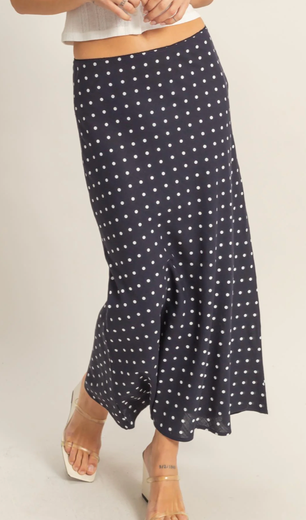 Blakely Polka Dot Skirt (Three Colors)*