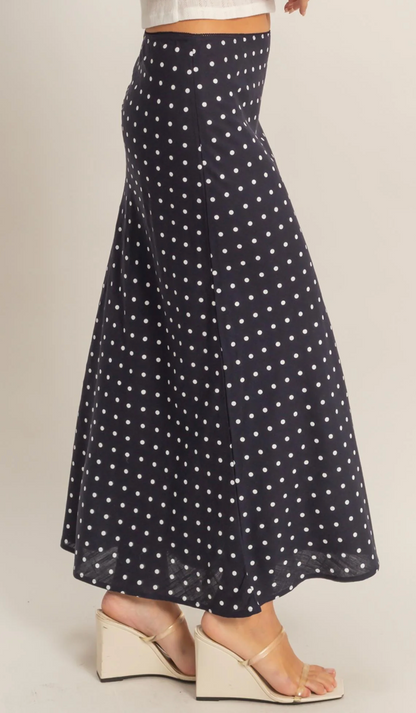 Blakely Polka Dot Skirt (Three Colors)*