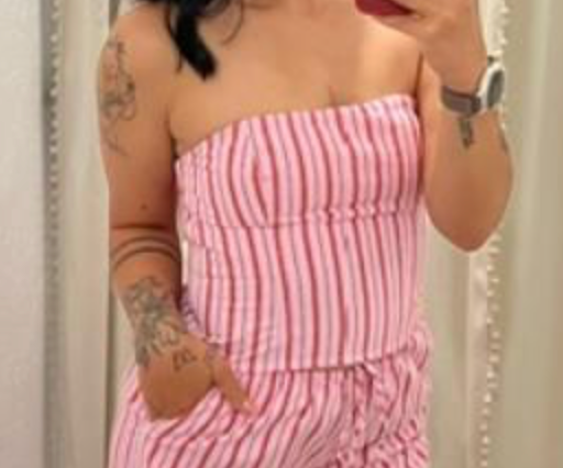 Cecil Tie Back Top