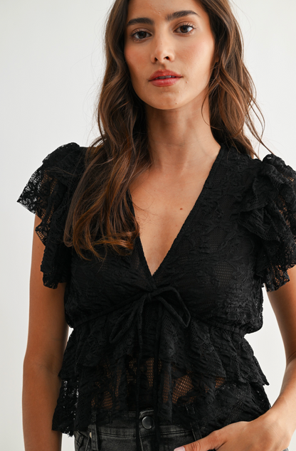 Lyla Ruffle Blouse