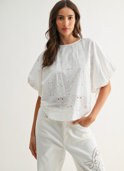 Lola Embroidered Blouse