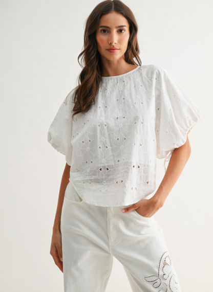 Lola Embroidered Blouse