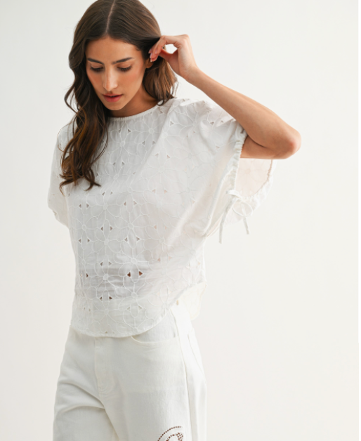 Lola Embroidered Blouse