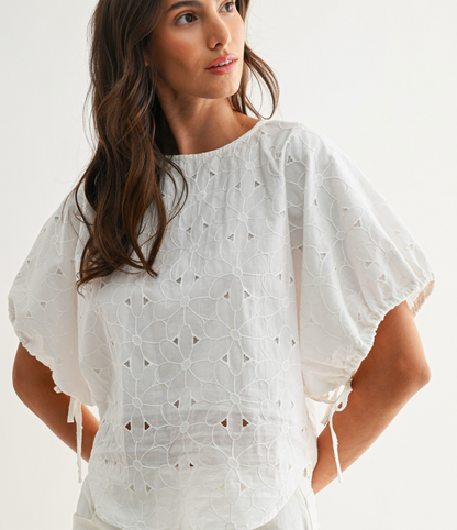 Lola Embroidered Blouse