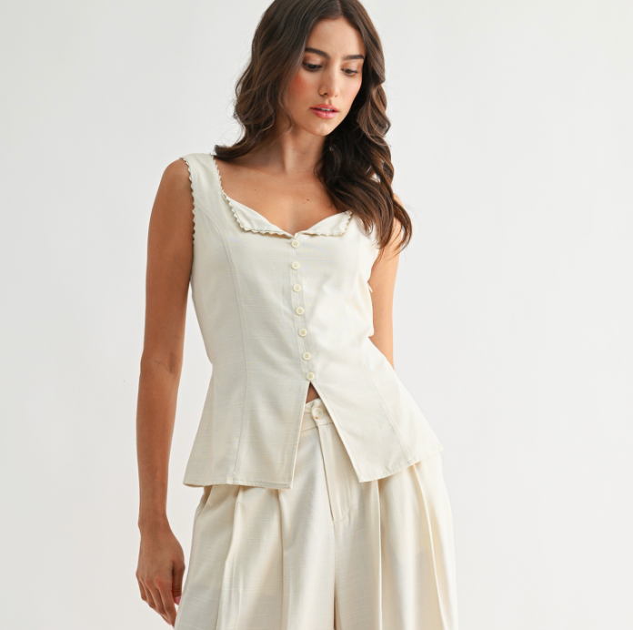 Lily Sweetheart Vest