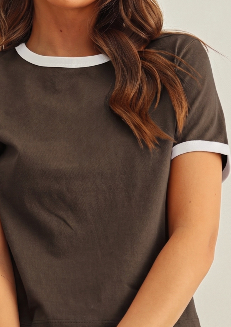Becky Contrast Tee