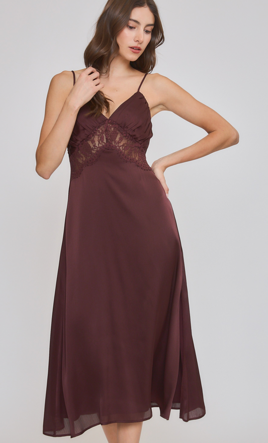 Kinsley Satin Dress