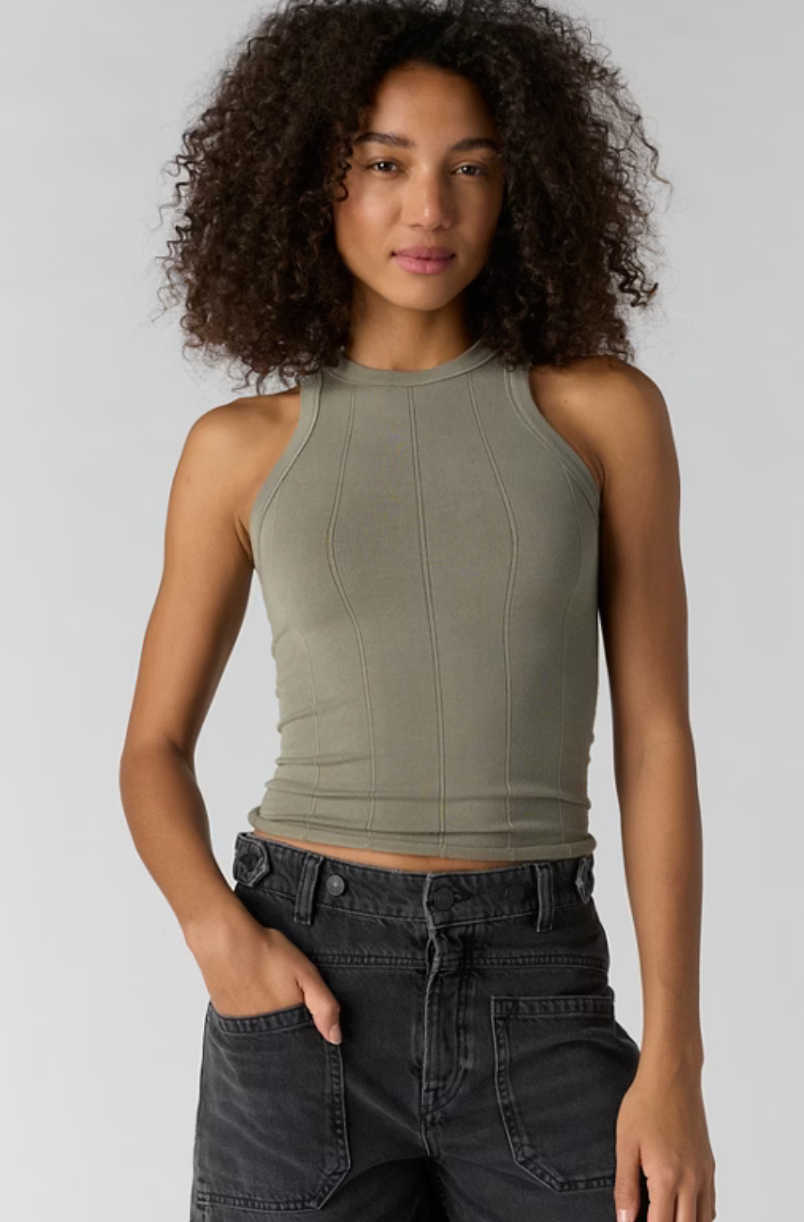 So Soft Seamless Modal Tank* (Four Colors)