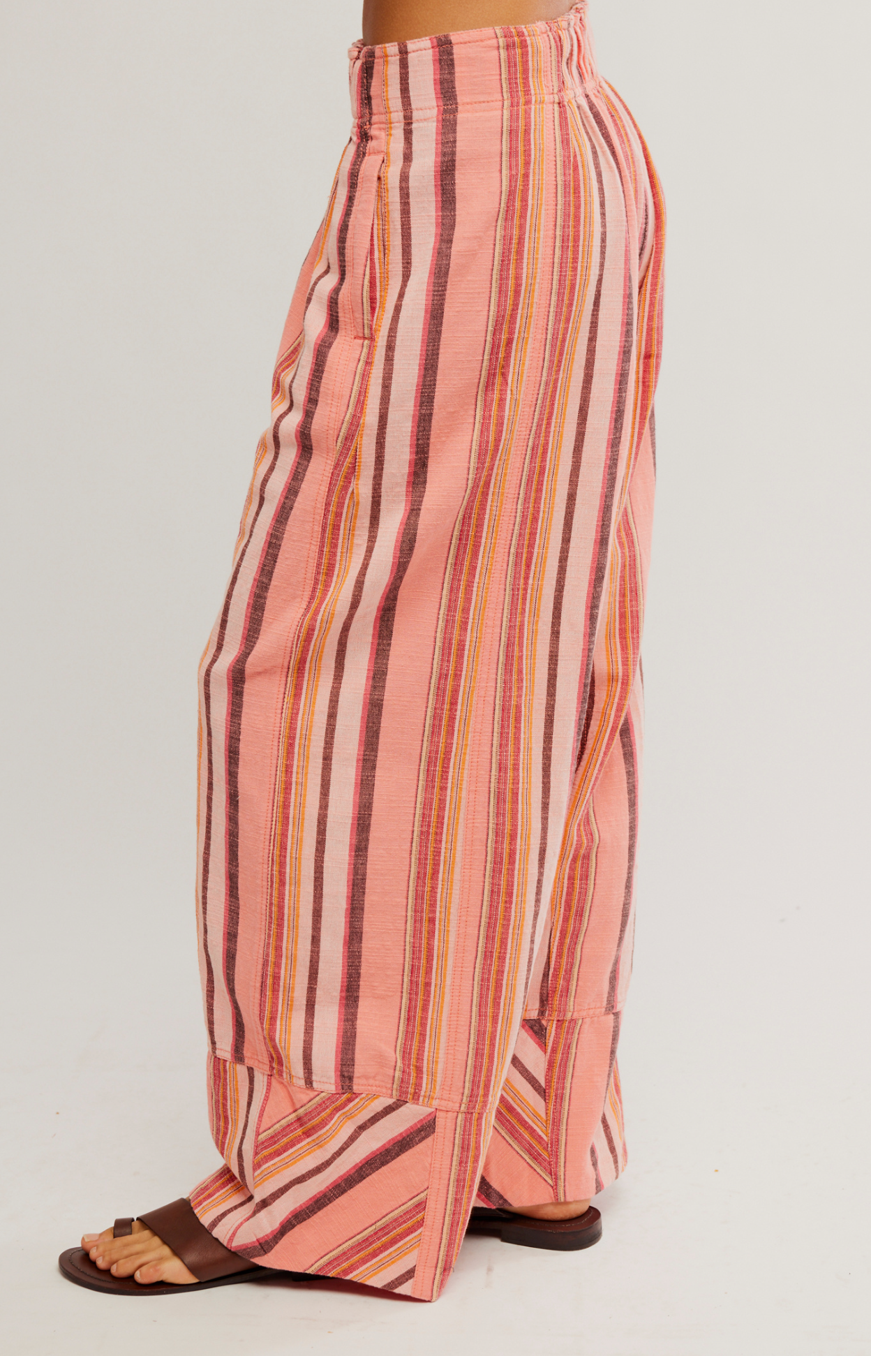 Days End Solar Linen Stripe Pant*