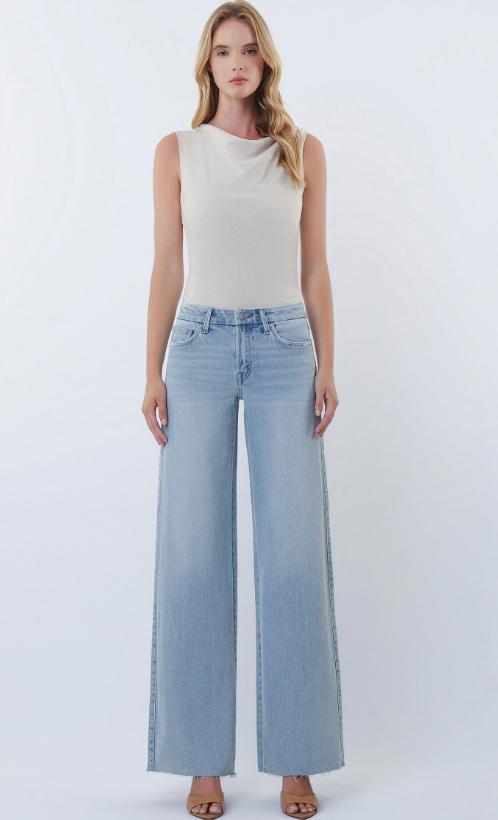 Rosie Olivia Wide Leg Jean