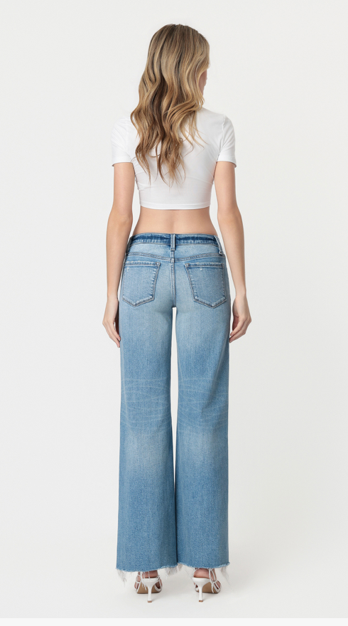 Susie Wide Leg Flare Jean