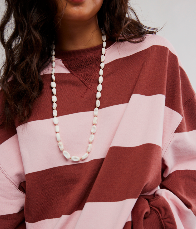 Classic Stripe Crew Wide