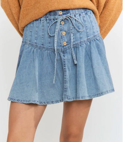 Maggie Denim Skirt