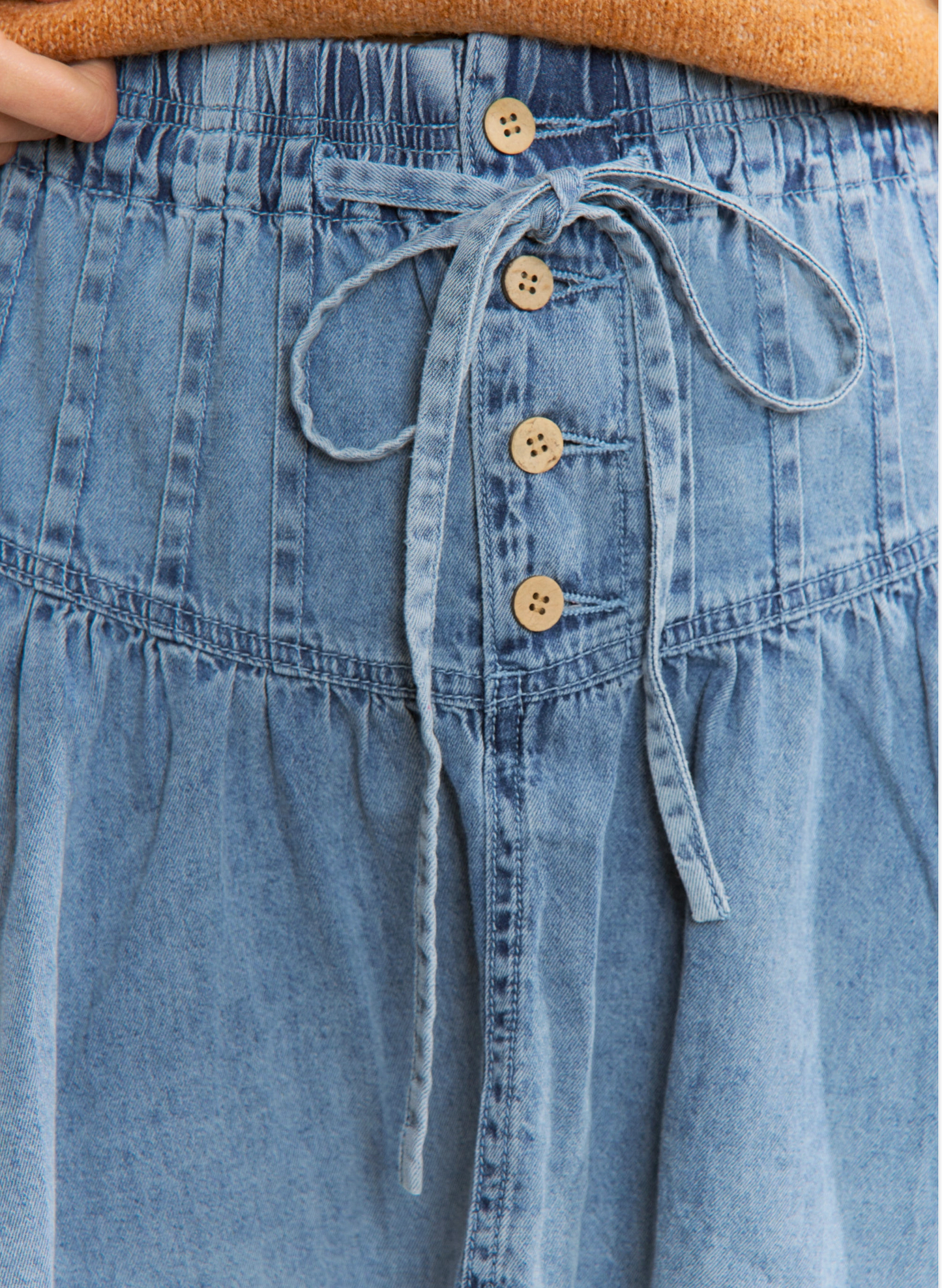 Maggie Denim Skirt