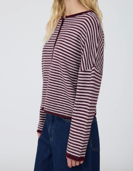 Mila Stripe Cardigan