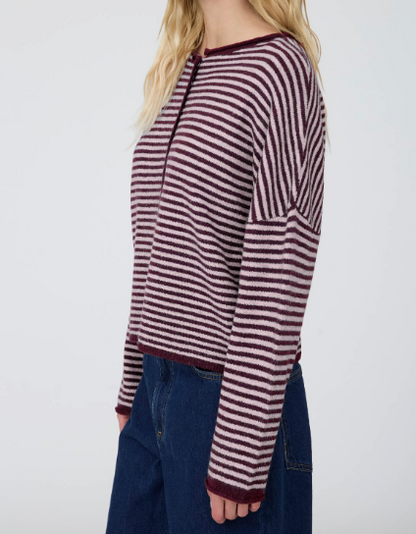 Mila Stripe Cardigan