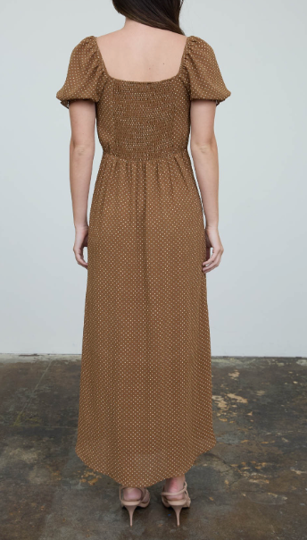 Marley Sweetheart Puff Sleeve Dress
