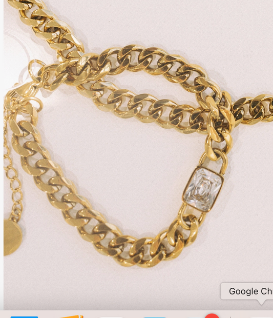 Bria Cuban Bracelet