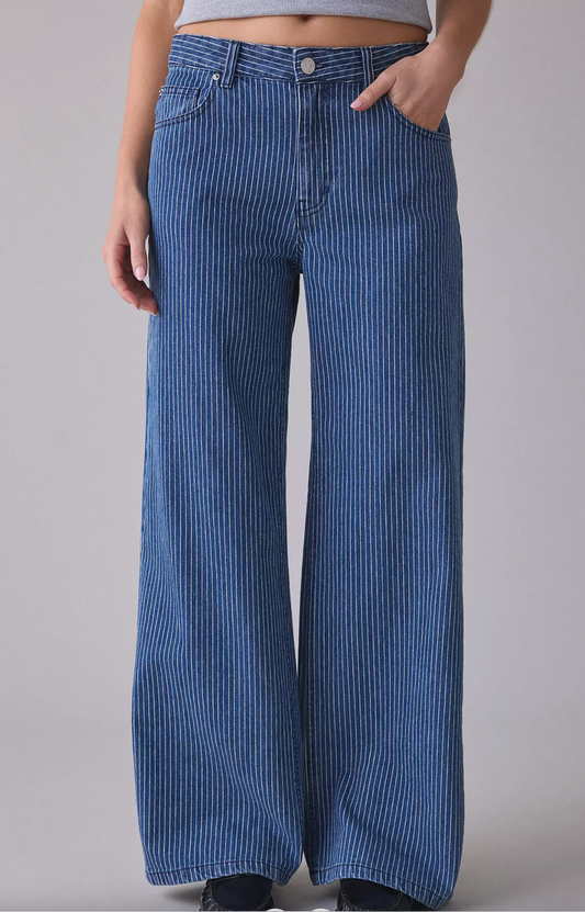 BDG Ozzy Pinstrip Loose Jeans