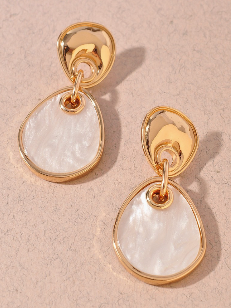 Teardrop Resin Earring