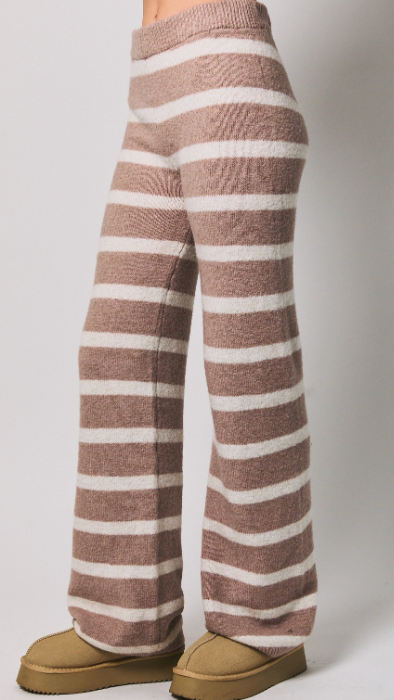 Katie Striped Knit Pants