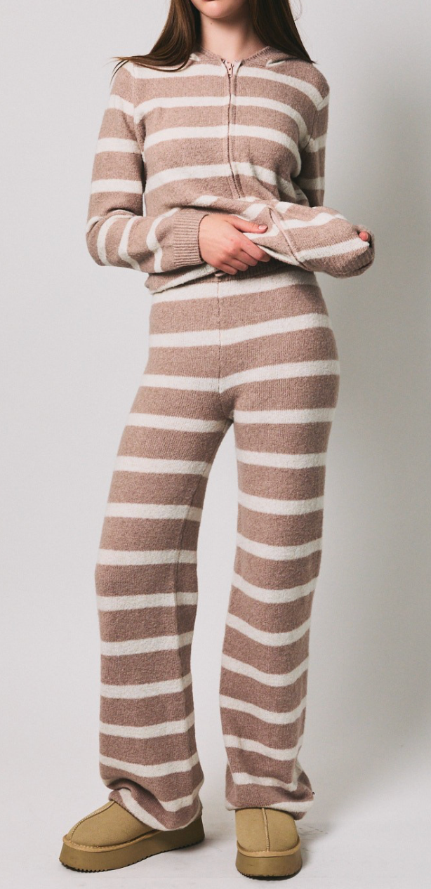 Katie Striped Knit Pants