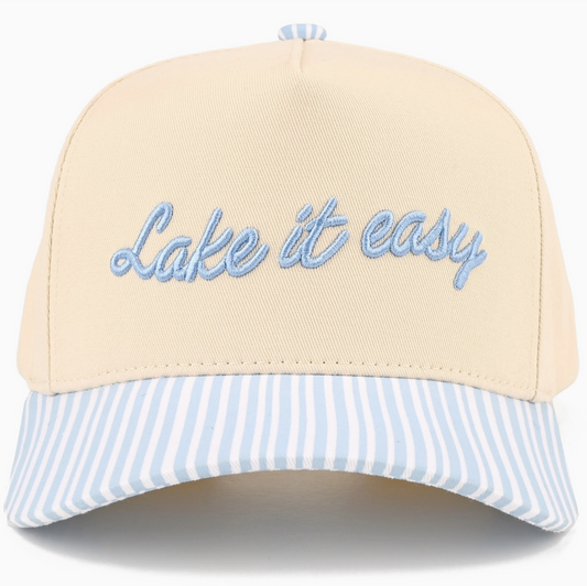 Hat - Lake It Easy