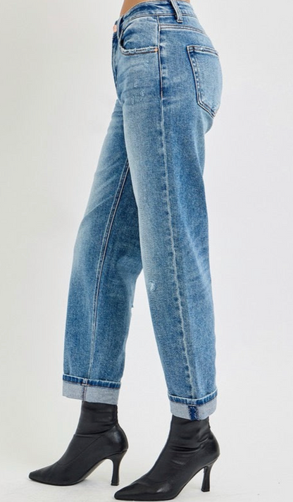 Bailey Boyfriend Jean ( Plus Size)