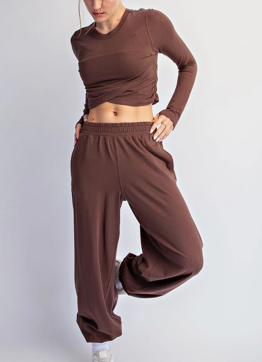 Juniper Crossover Long Sleeve Set