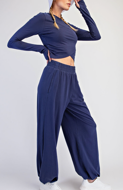 Juniper Crossover Long Sleeve Set
