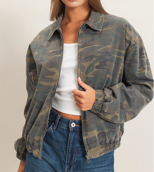 Gisel Camo Jacket