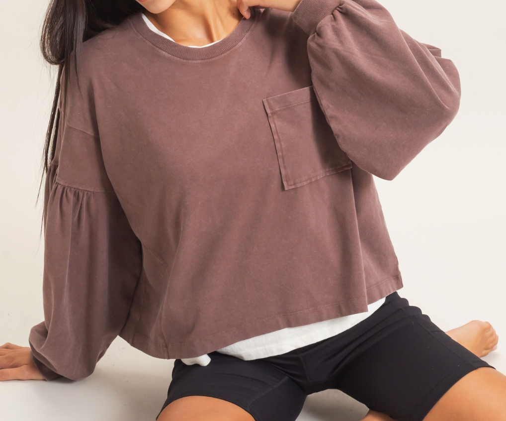 Gabby Puff Long Sleeve Top