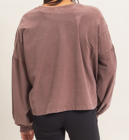 Gabby Puff Long Sleeve Top