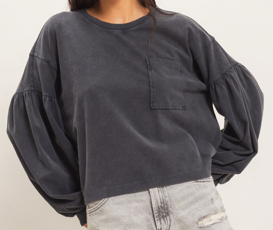 Gabby Puff Long Sleeve Top