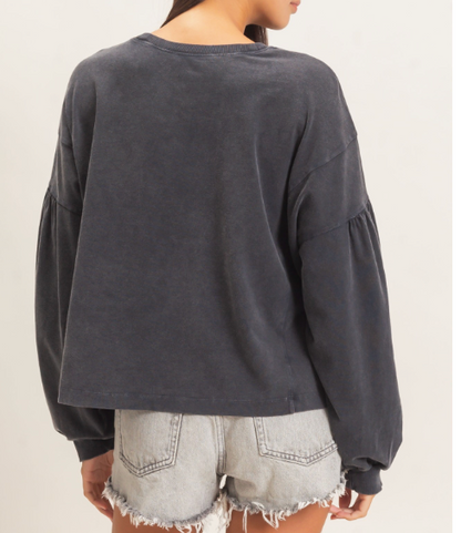 Gabby Puff Long Sleeve Top
